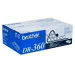 El Cartucho Unidad de Imagen Brother DR-360 Black, Es Compatible Con Impresora Brother HL-2140, MFC-7840W Rendimiento 12,000 Págs.