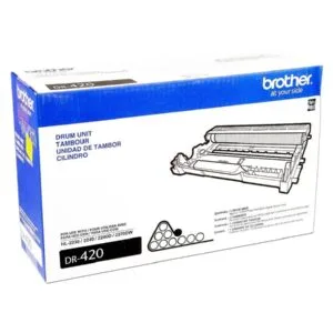El Cartucho Unidad de Imagen Brother DR-420, Es Compatible Con Impresora Brother HL-2130, HL-2240, Con Rendimiento 12,000 Págs.