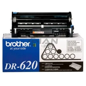 El Cartucho Unidad de Imagen Brother DR-620, Es Compatible Con Impresora Brother DCP-8085DN, MFC-8890DW, Rendimiento 25,000 Págs.