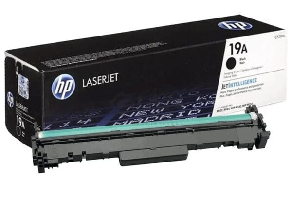 La Unidad de Imagen Hp CF219A Negro 19A, Es Compatible Con Impresoras Hp Laser M102w / M130fw / M134a, Rendimiento 12.000 Páginas.