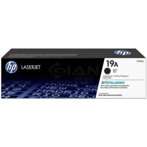 La Unidad de Imagen Hp CF219A Negro 19A, Es Compatible Con Impresoras Hp Laser M102w / M130fw / M134a, Rendimiento 12.000 Páginas.
