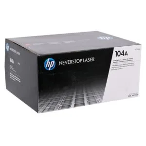 La Unidad de Imagen Hp W1104A 104A Negro, Es Comaptible Con Impresoras Hp Neverstop Laser 1000 / 1200nw, Rendimiento 20.000 Páginas