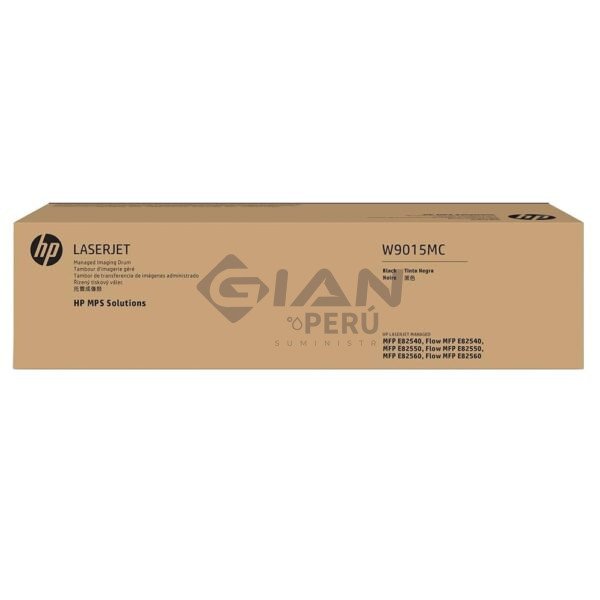 unidad-de-imagen-hp-w9015mc-managed-Lj-e82540-e82550-e82560 La Unidad de imagen Hp W9015MC LaserJet, Es Compatible con Impresora Managed Flow MFP E82540/ E82550/ E82560 Black 396,000 páginas.