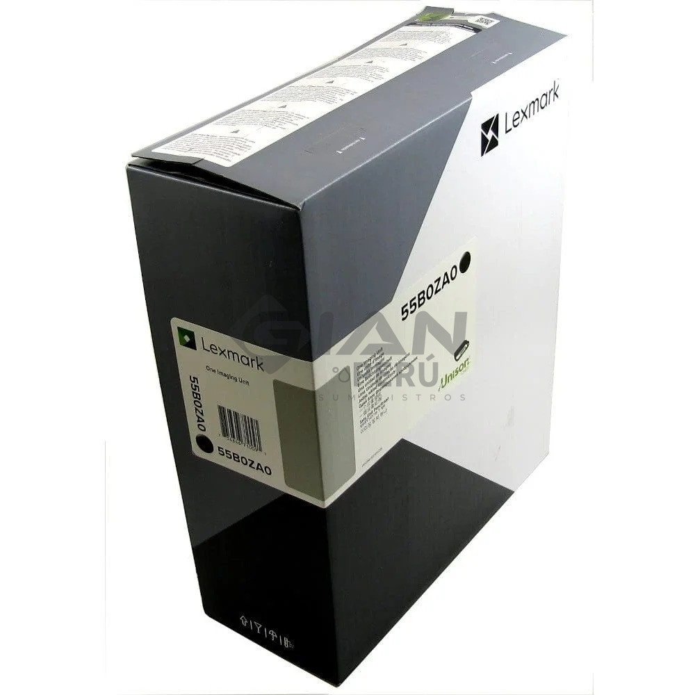 Compra la unidad de imagen Lexmark 55B0ZA0 con rendimiento de hasta 40,000 páginas. Calidad profesional y garantizada.