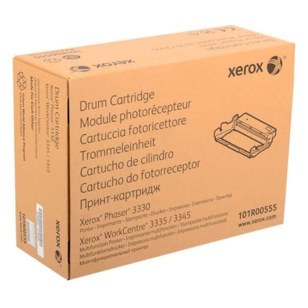 unidad-de-imagen-xerox-101r00555-phaser-3330-wc-3335-3345 La Unidad de Imagen Xerox 101R00555 Negro, Es Compatible Con Impresoras Phaser 3330/ WorkCentre 3335/3345 De 30.000 Páginas.